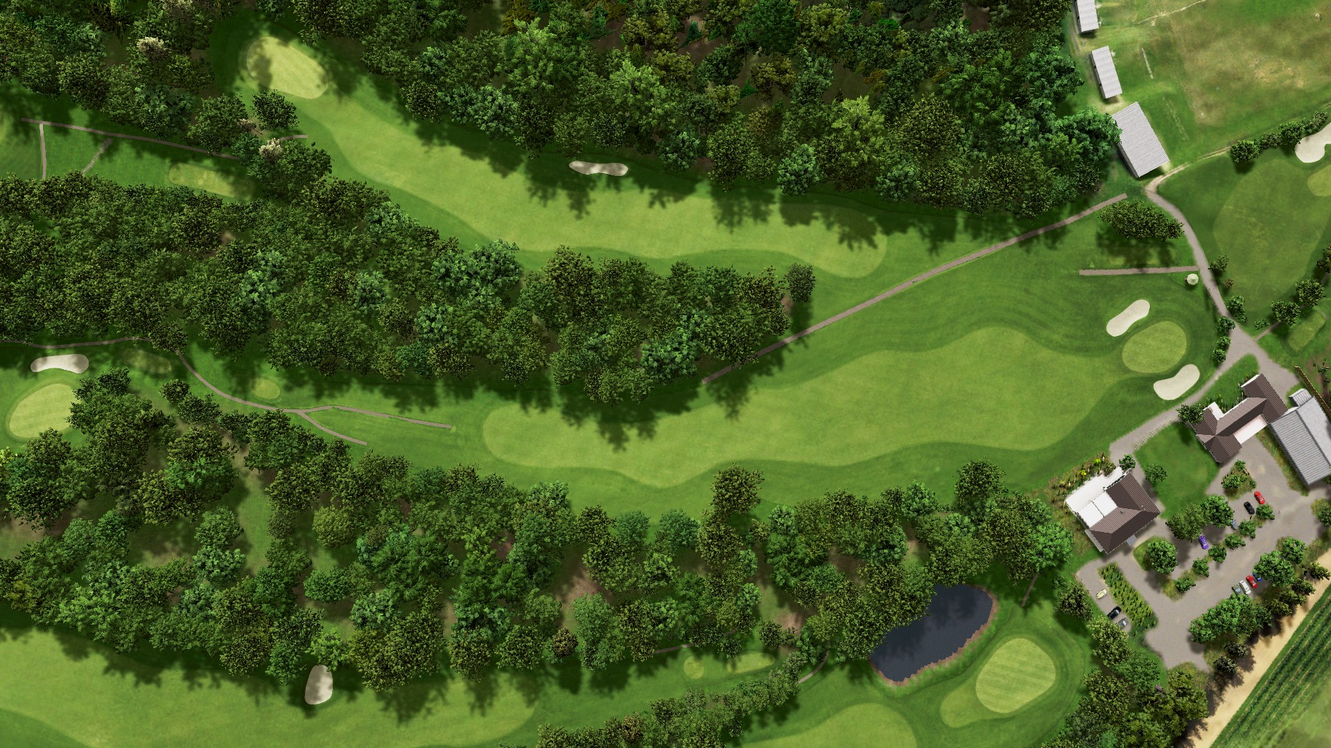 Hole 18 at Bonn Godesberg