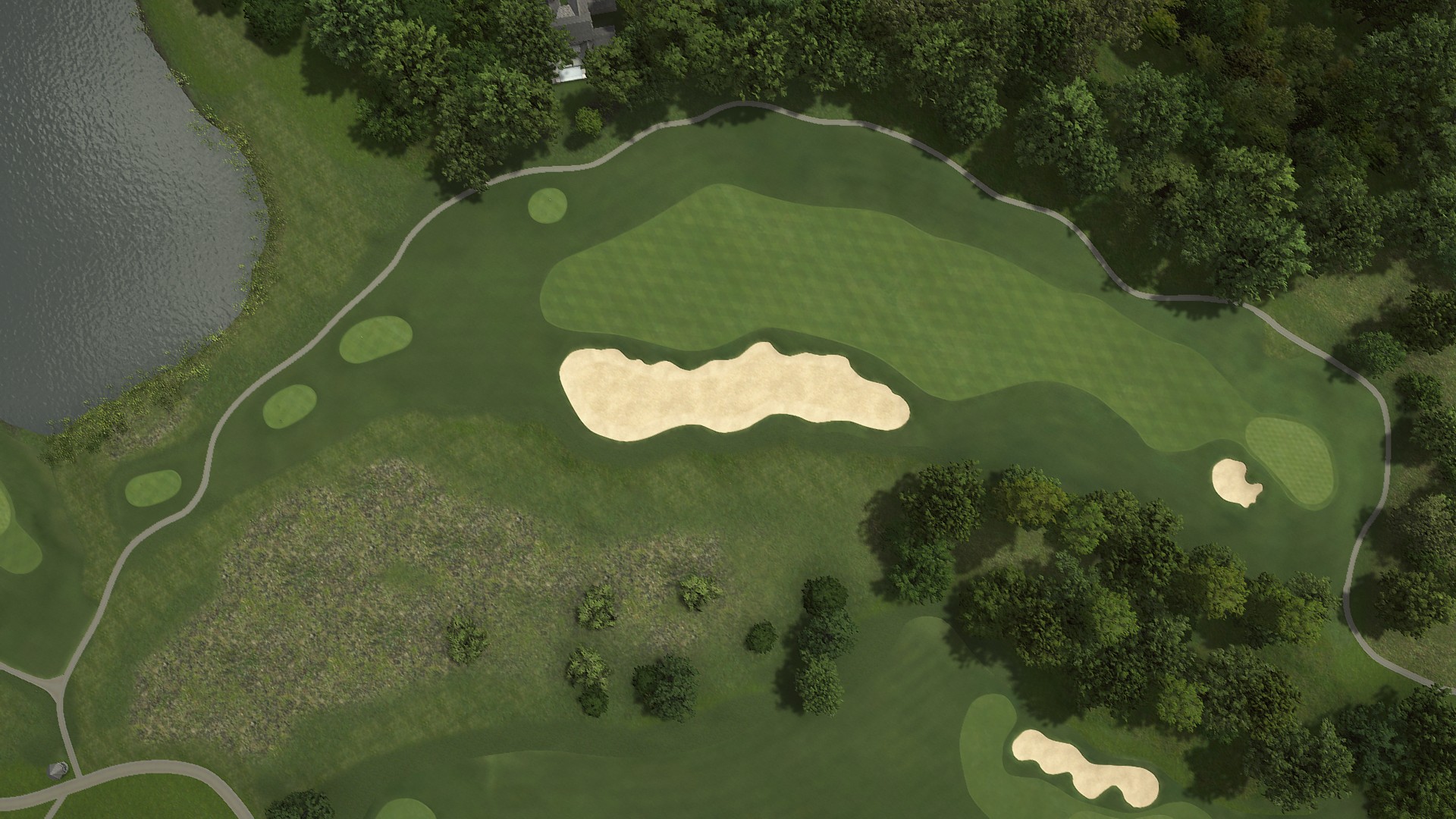Hole 1 at Arthur Hills at The Highlands - BOYNE Golf
