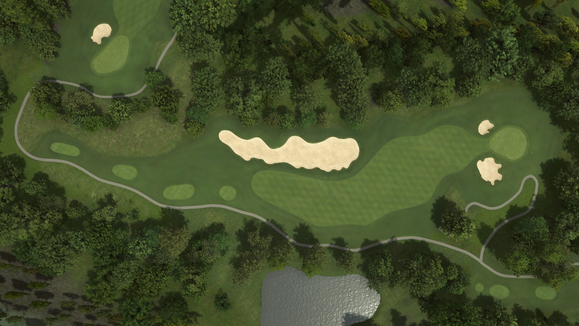 Hole 2 at Arthur Hills at The Highlands - BOYNE Golf