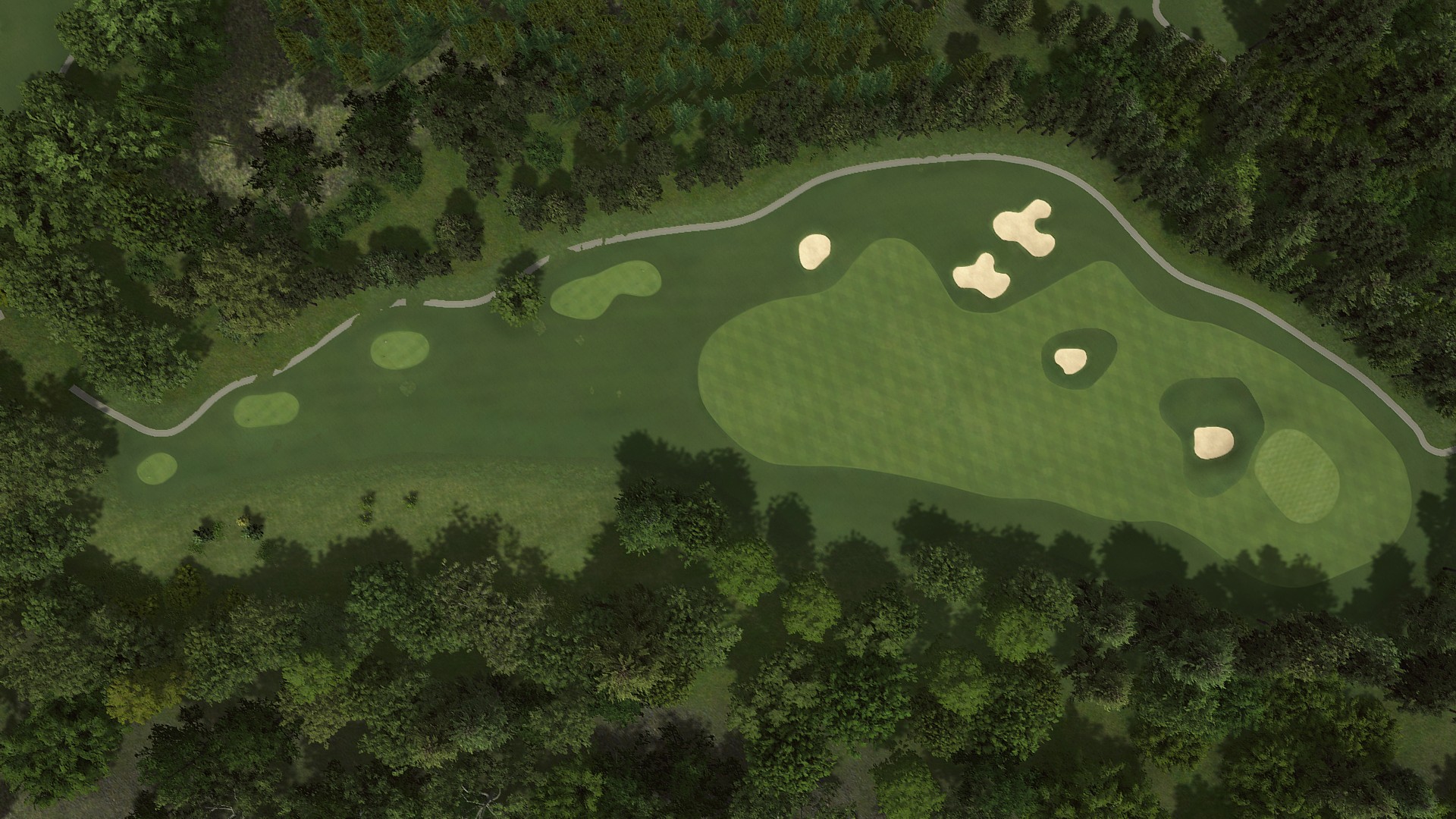 Hole 10 at Arthur Hills at The Highlands - BOYNE Golf