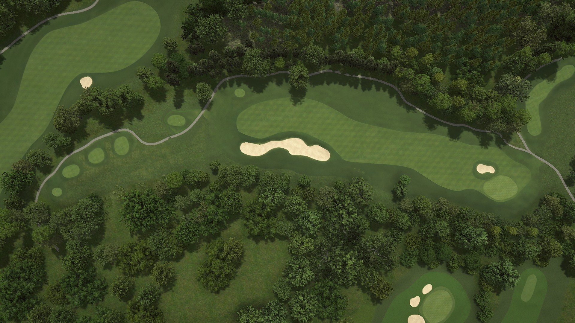 Hole 15 at Arthur Hills at The Highlands - BOYNE Golf