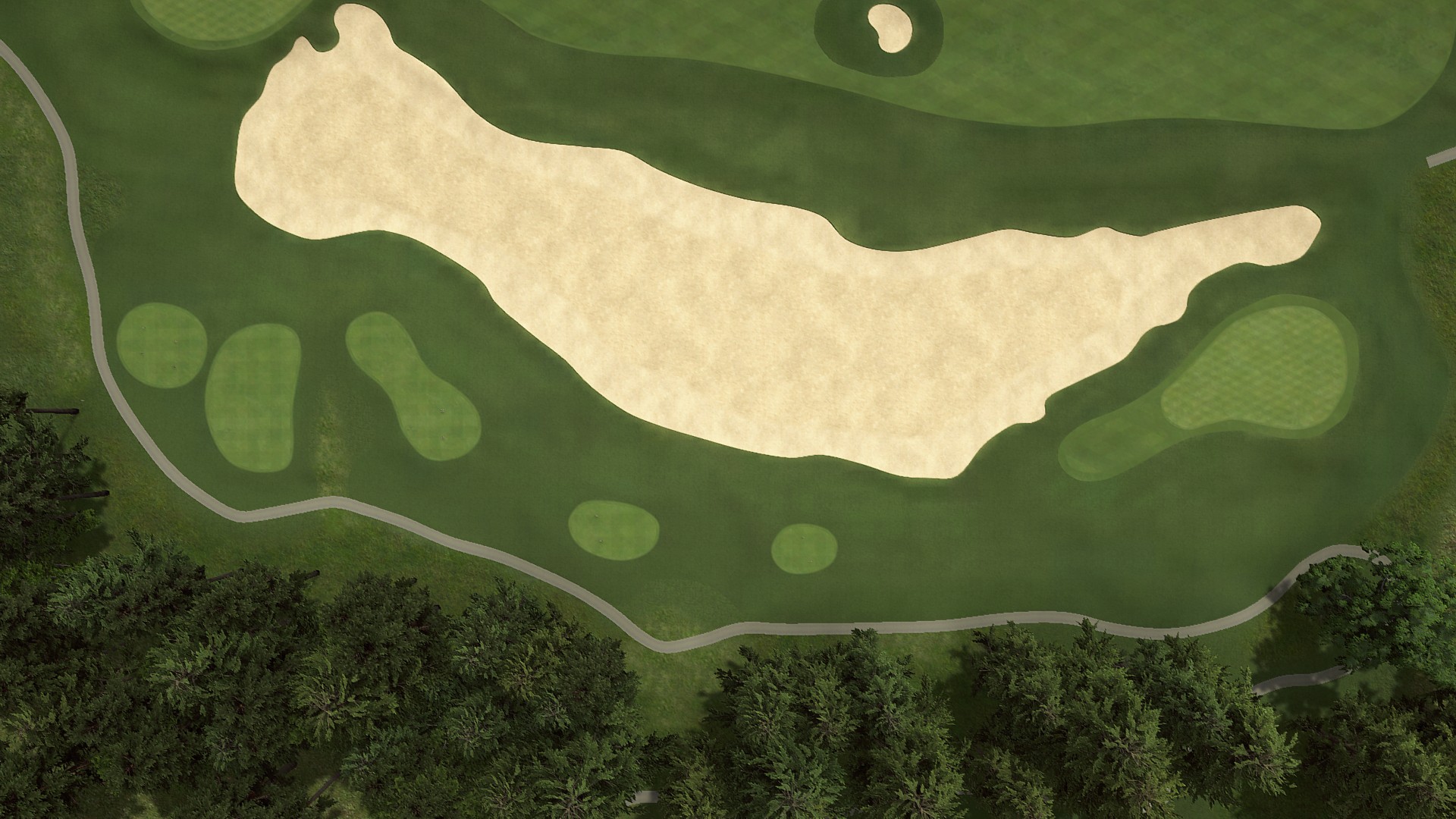 Hole 16 at Arthur Hills at The Highlands - BOYNE Golf