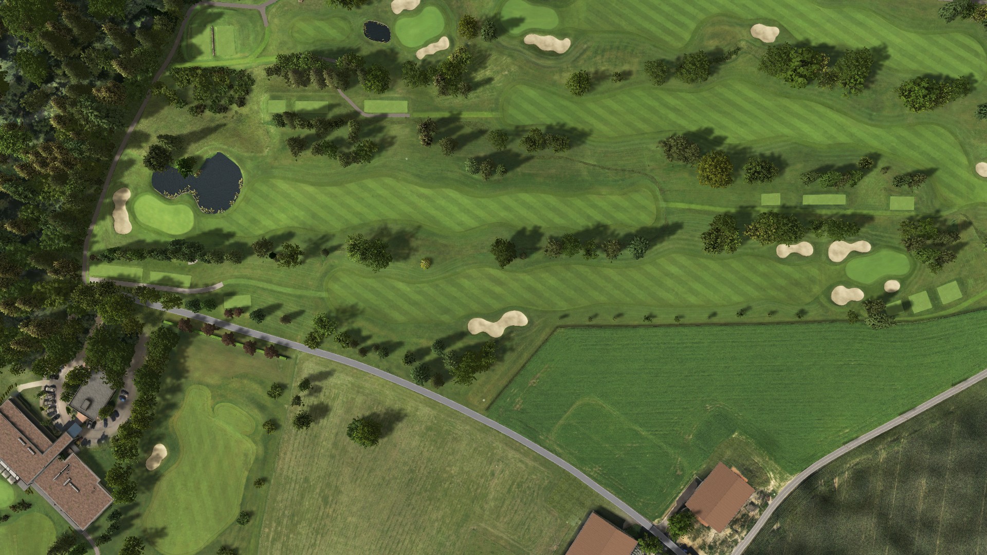 Hole 1 at Breitenloo G.C.