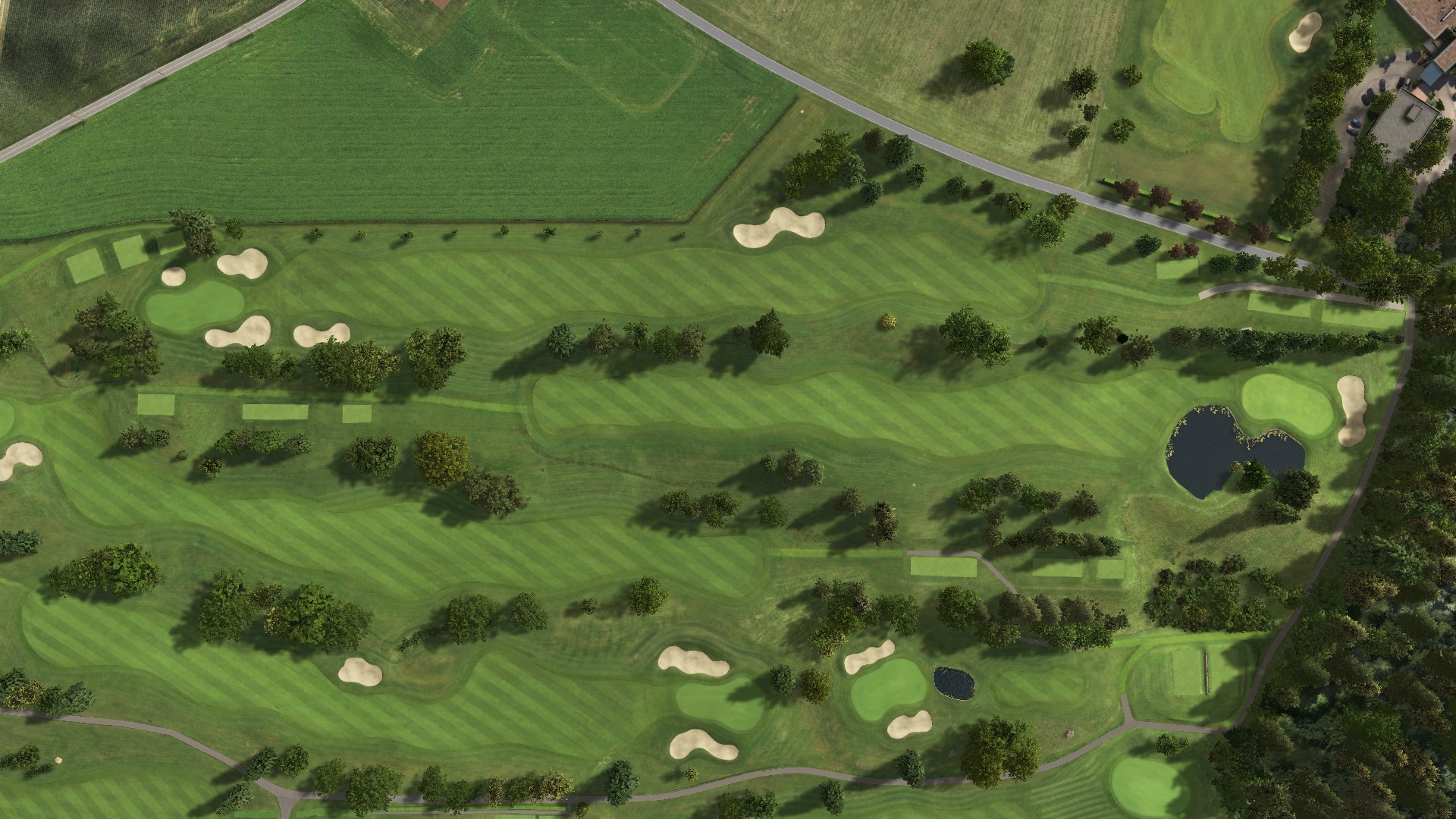 Hole 9 at Breitenloo G.C.
