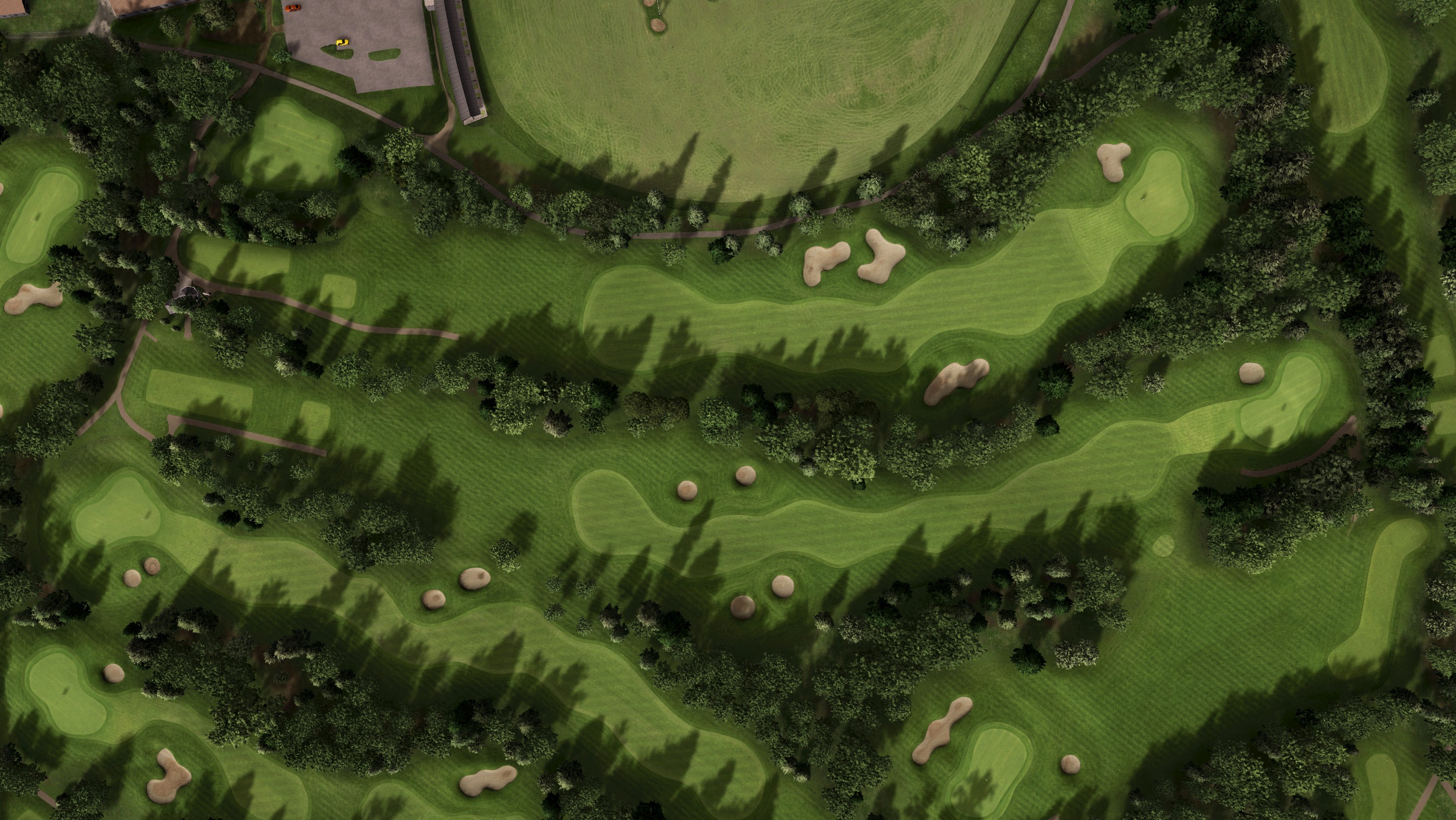 Hole 10 at Bromsgrove Golf Centre