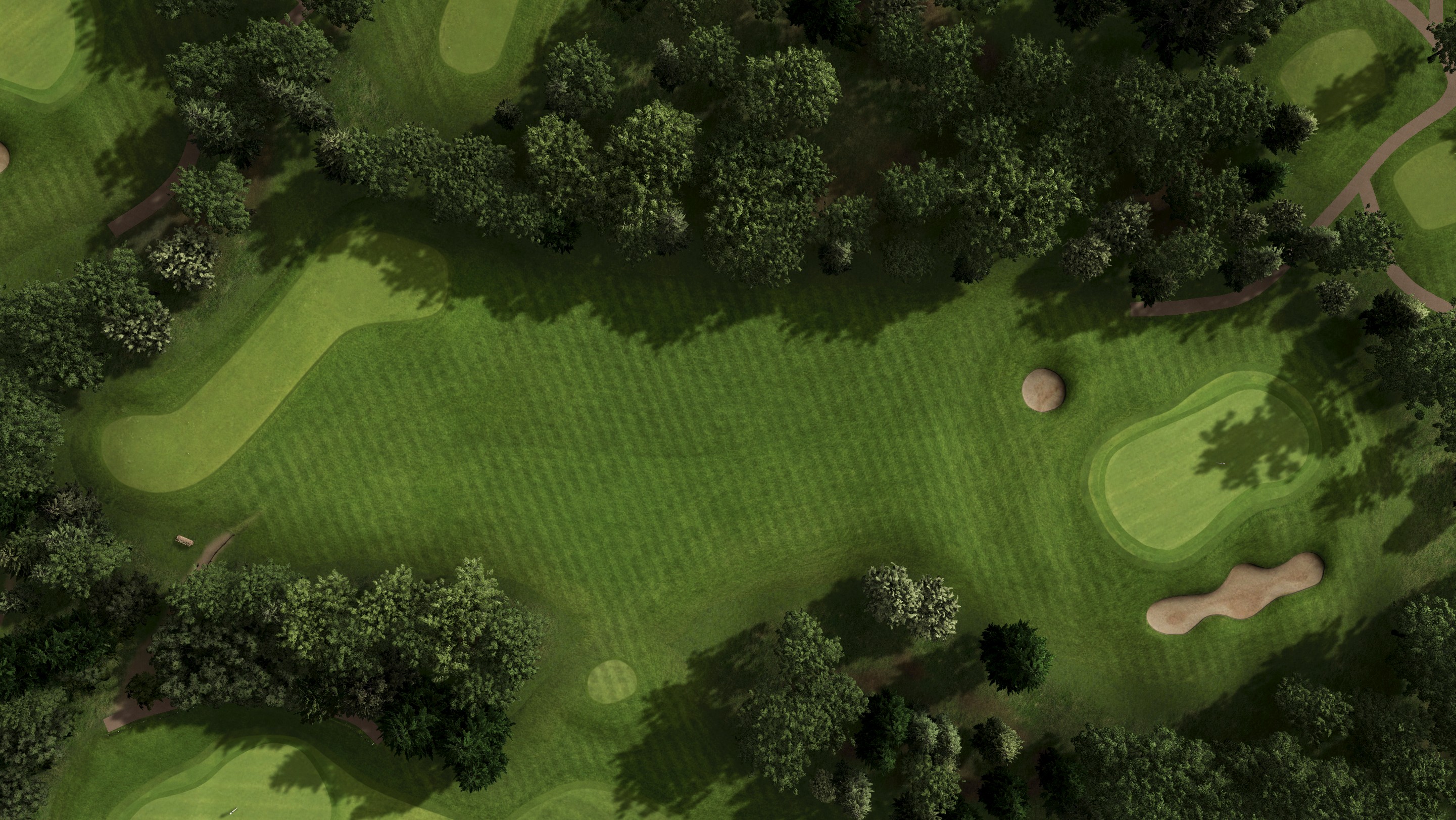 Hole 11 at Bromsgrove Golf Centre