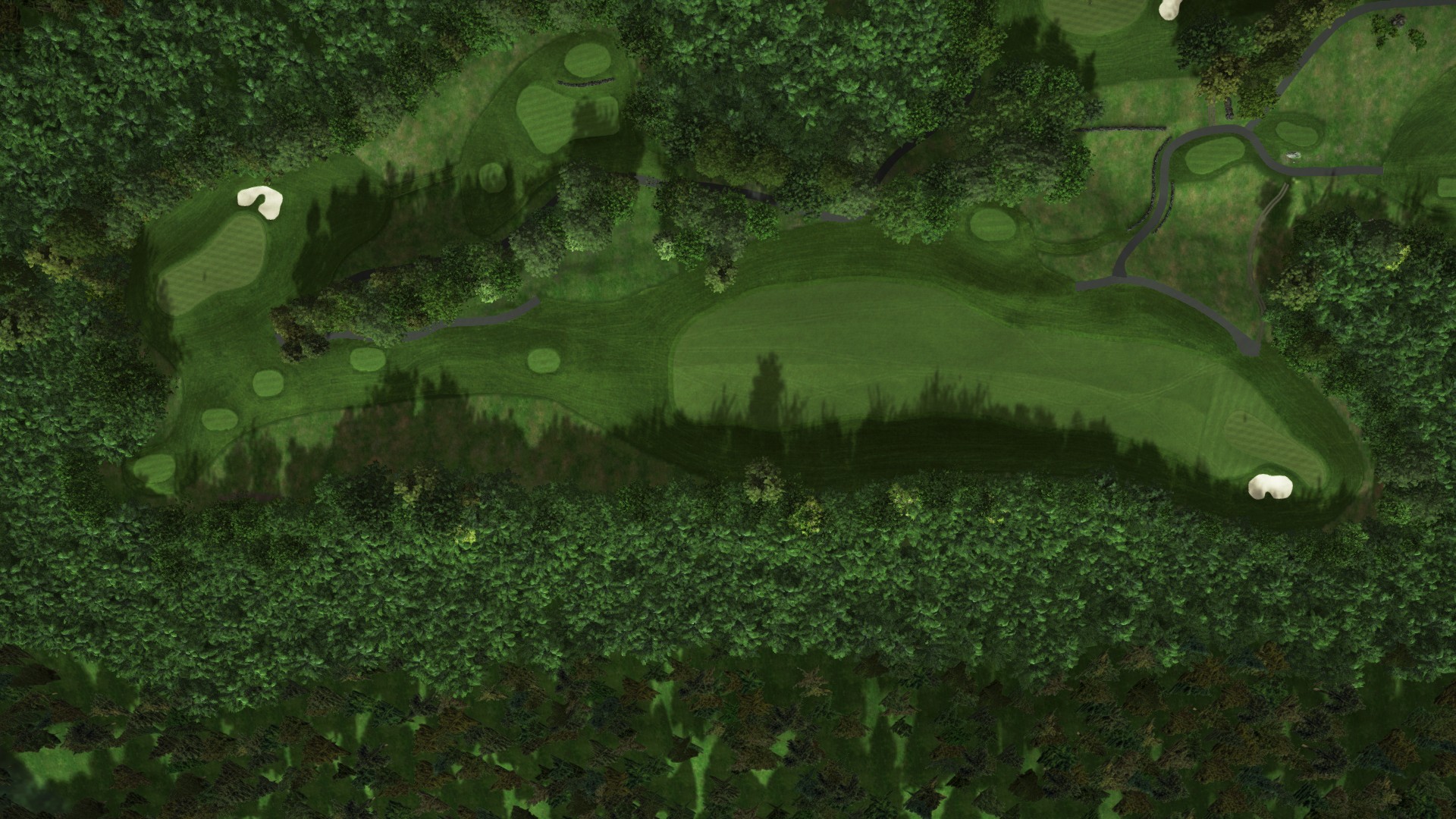 Hole 5 at Bulls Bridge Golf Club