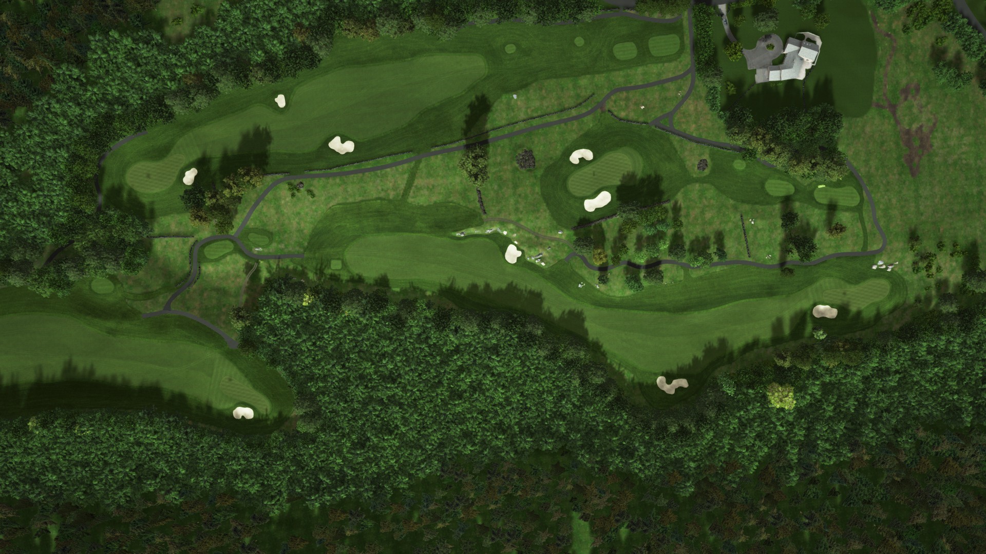Hole 6 at Bulls Bridge Golf Club