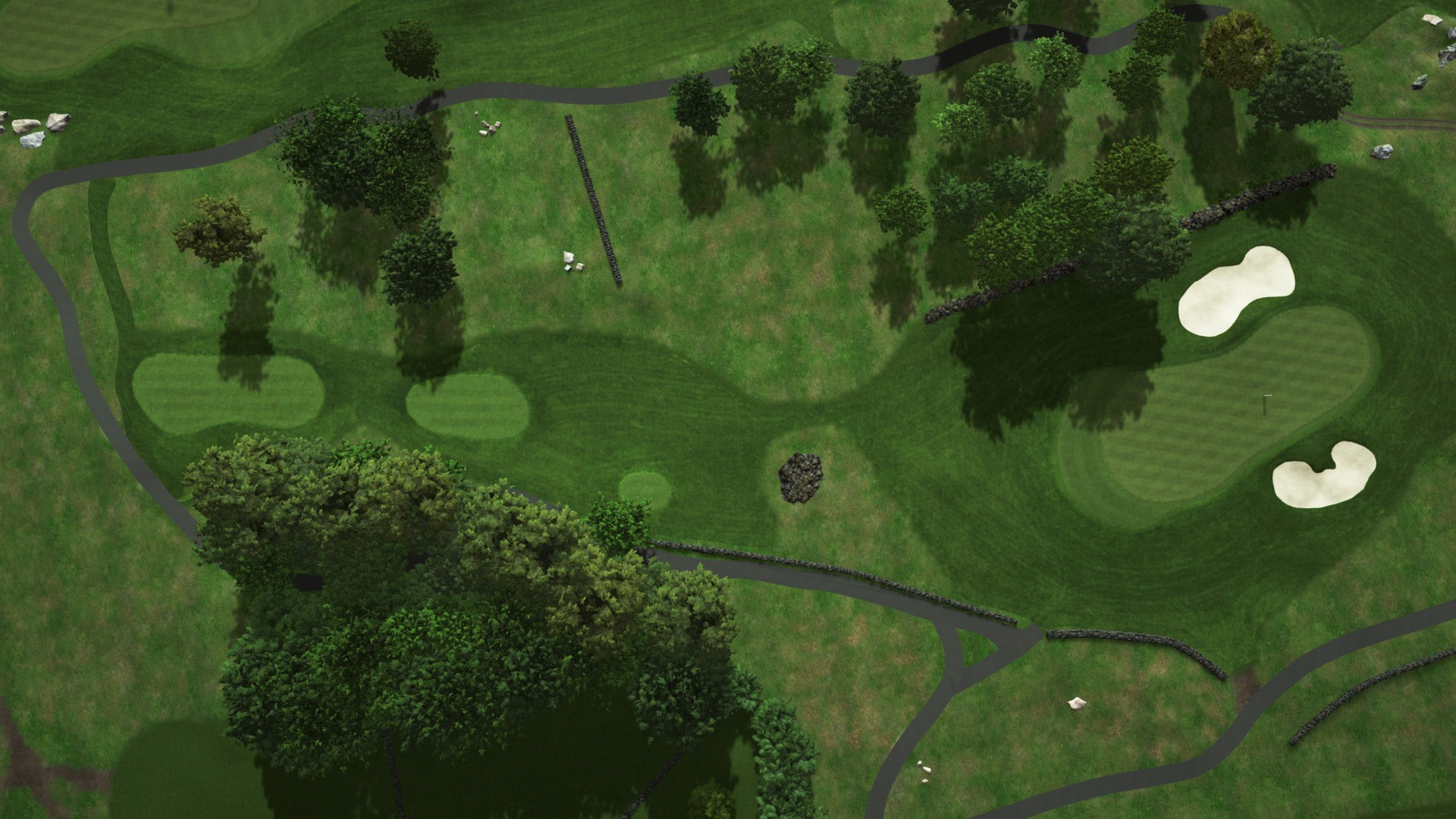 Hole 7 at Bulls Bridge Golf Club