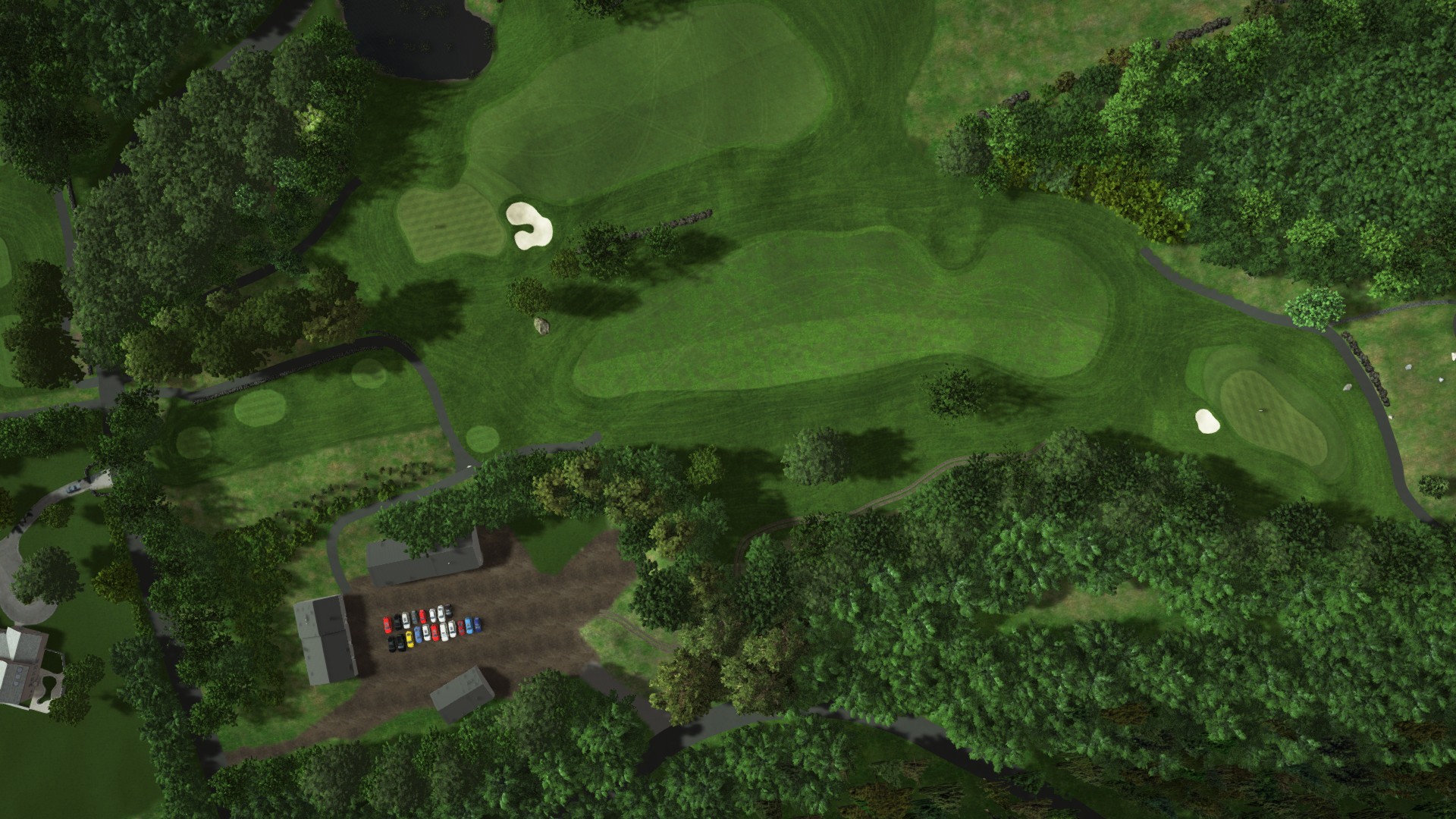 Hole 8 at Bulls Bridge Golf Club