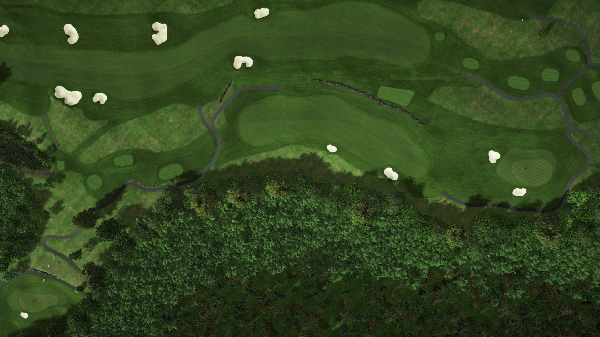 Hole 9 at Bulls Bridge Golf Club