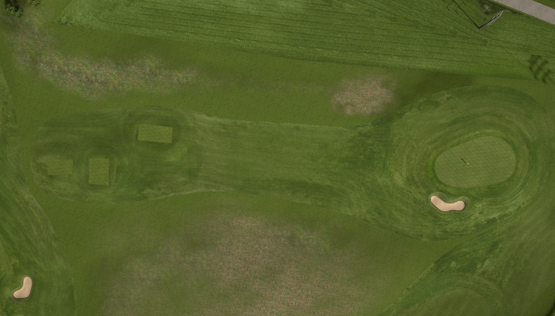 Hole 2 at Byneset Golf North Course
