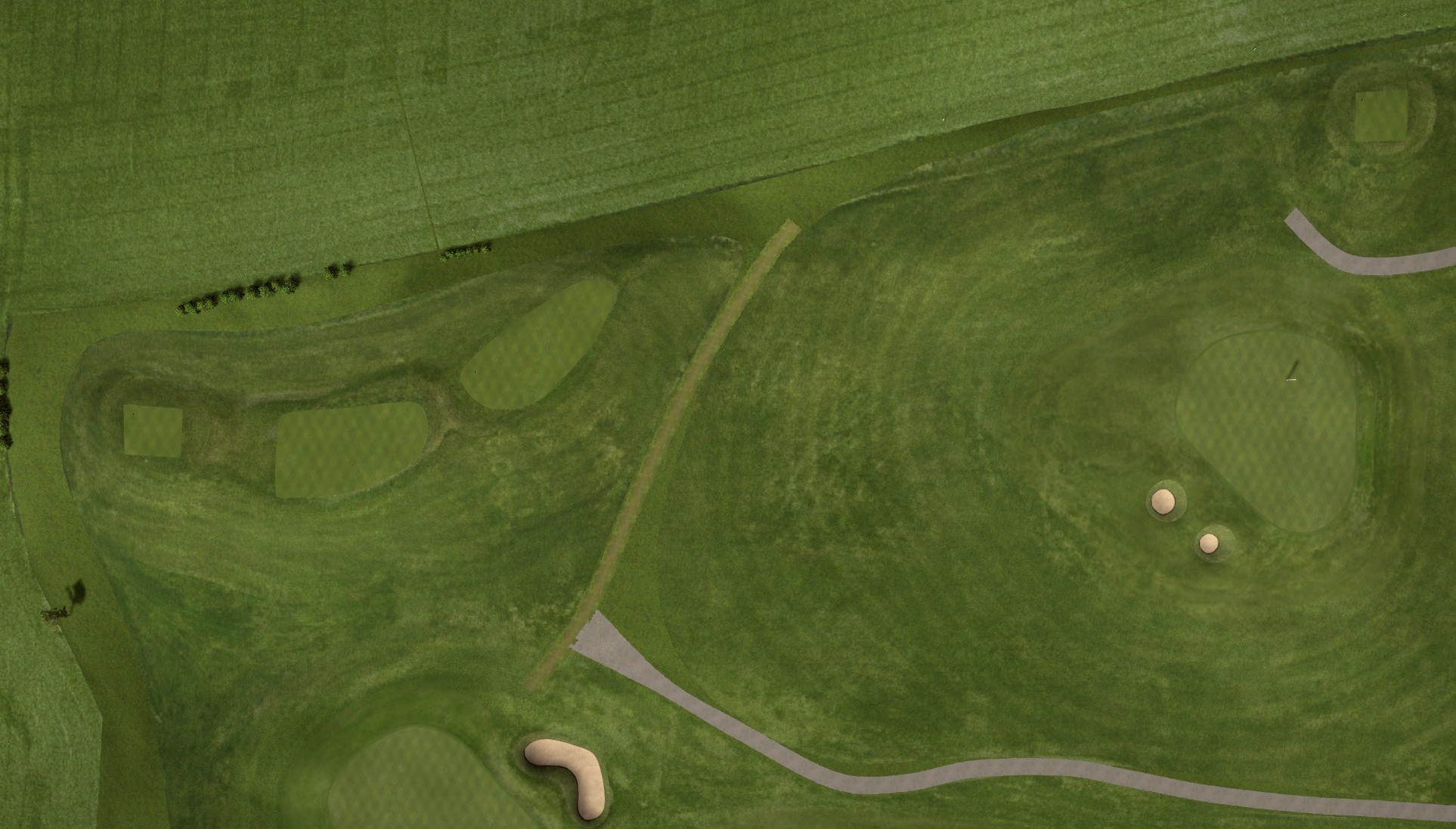 Hole 6 at Byneset Golf North Course