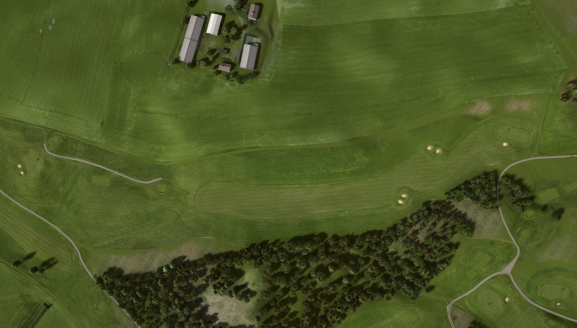 Hole 7 at Byneset Golf North Course