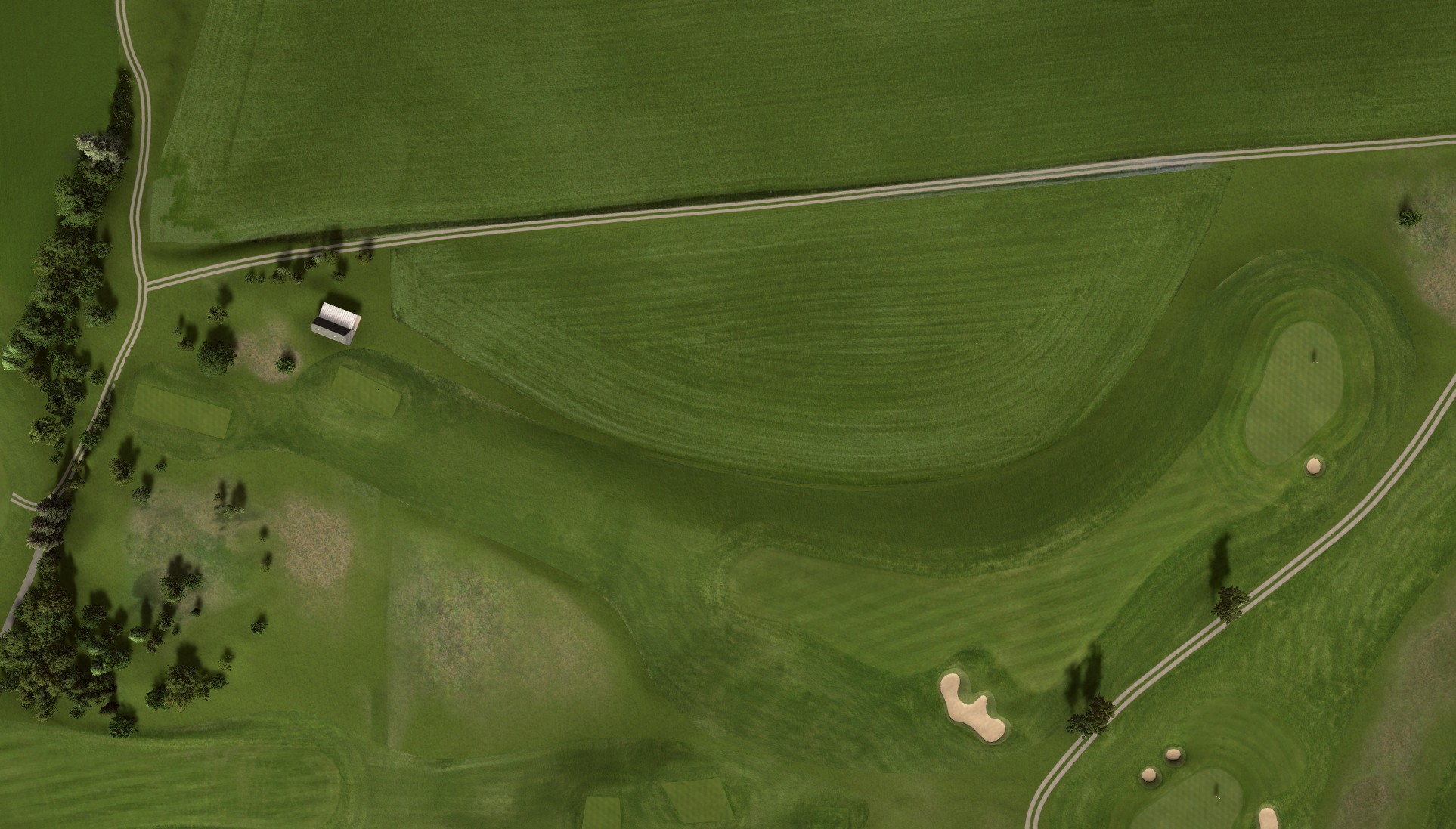 Hole 12 at Byneset Golf North Course