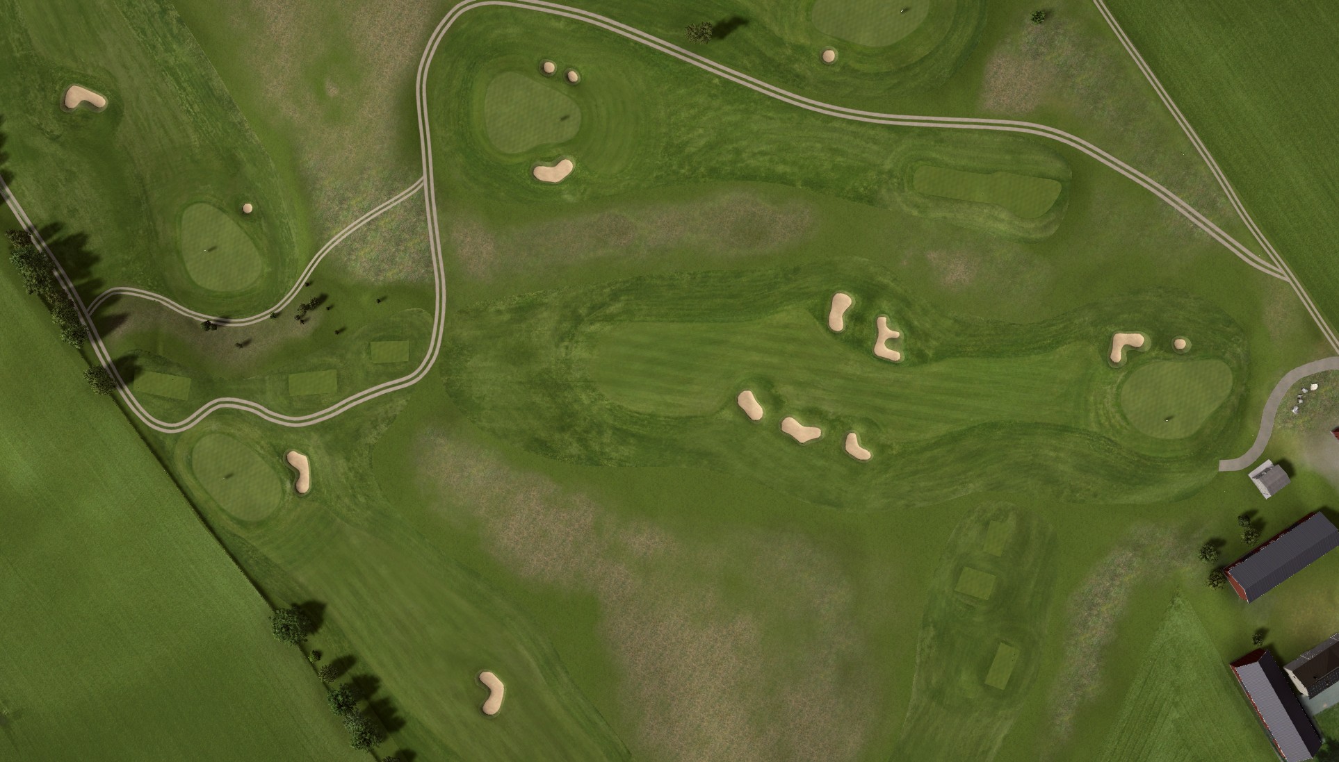 Hole 16 at Byneset Golf North Course