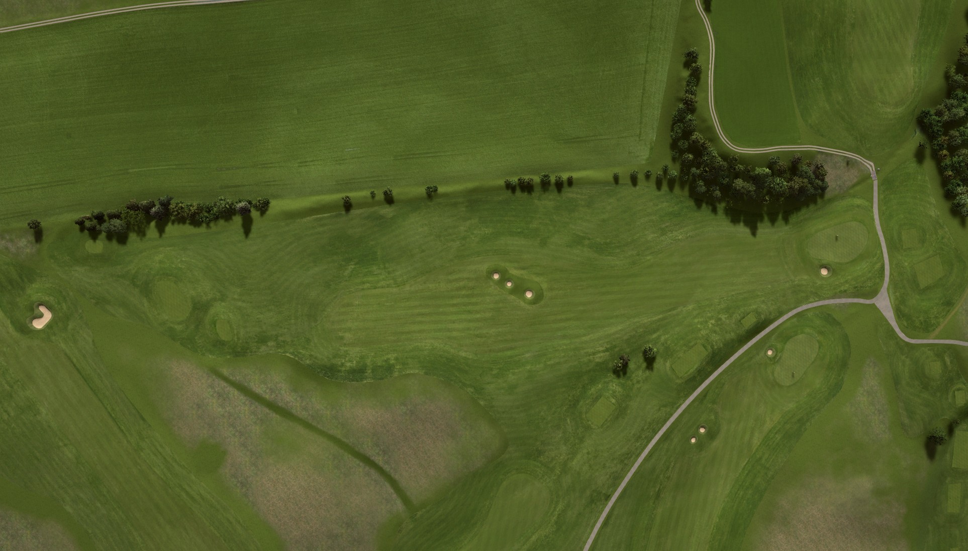 Hole 17 at Byneset Golf North Course