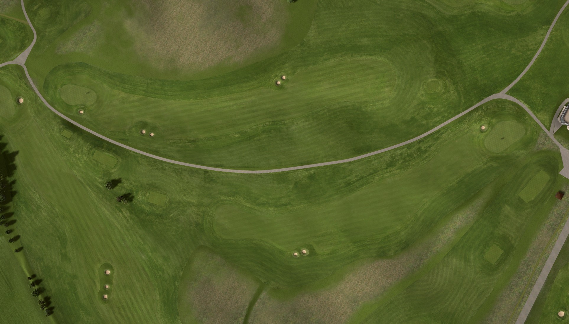 Hole 18 at Byneset Golf North Course