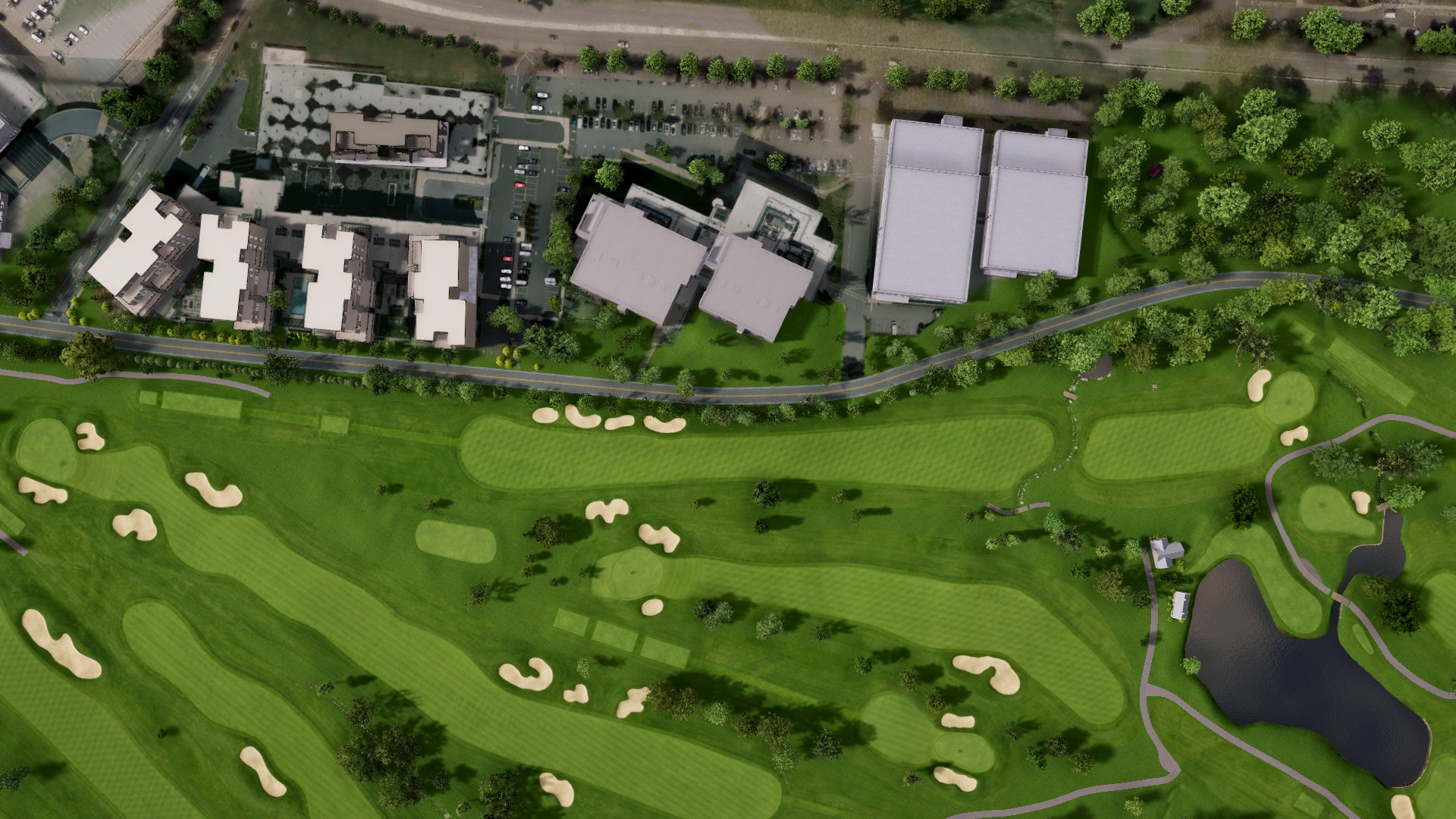 Hole 2 at Canoe Brook Country Club