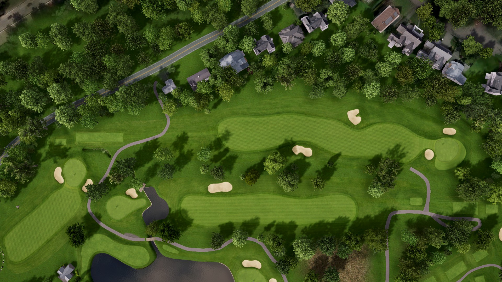 Hole 3 at Canoe Brook Country Club