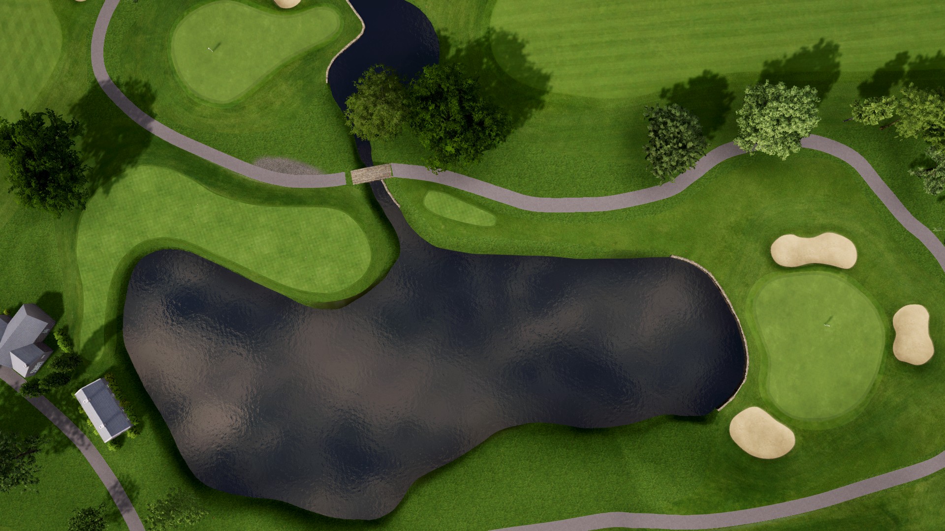 Hole 5 at Canoe Brook Country Club