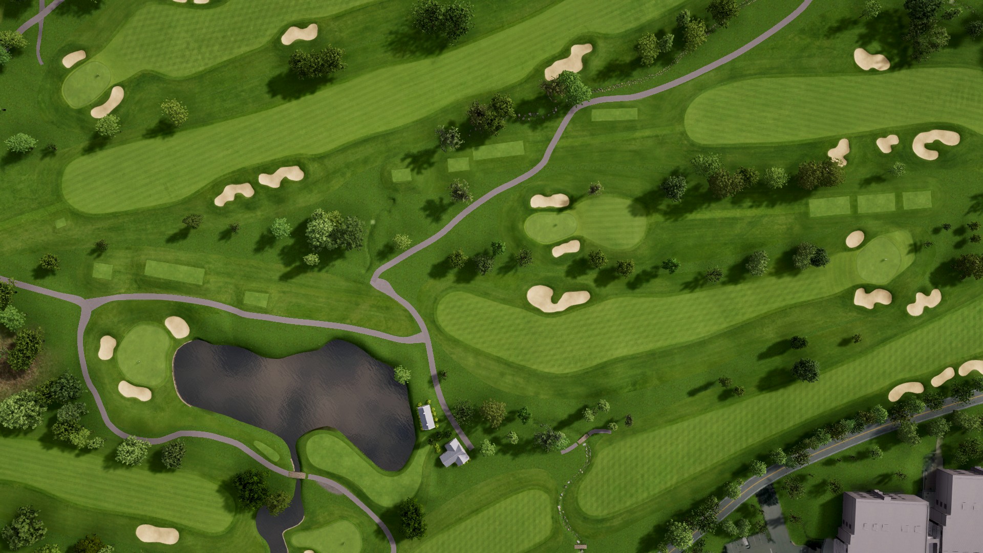 Hole 6 at Canoe Brook Country Club