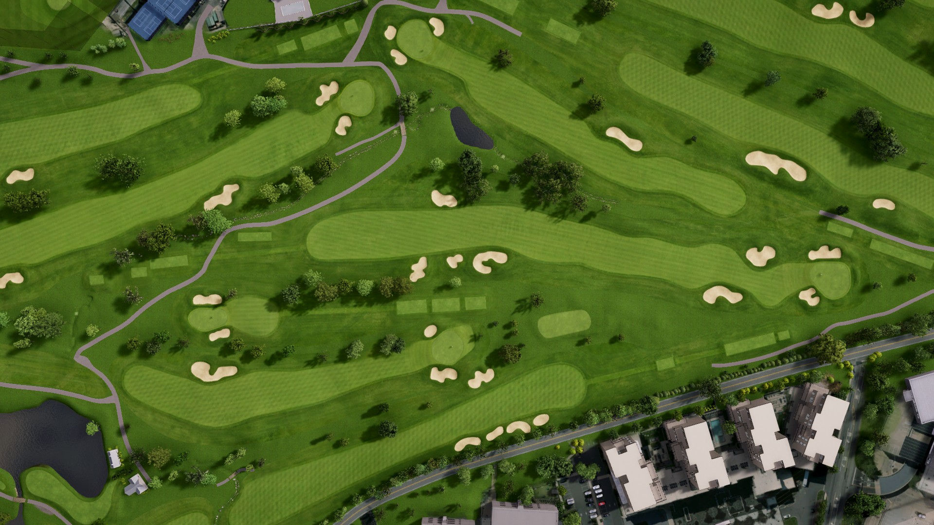 Hole 8 at Canoe Brook Country Club