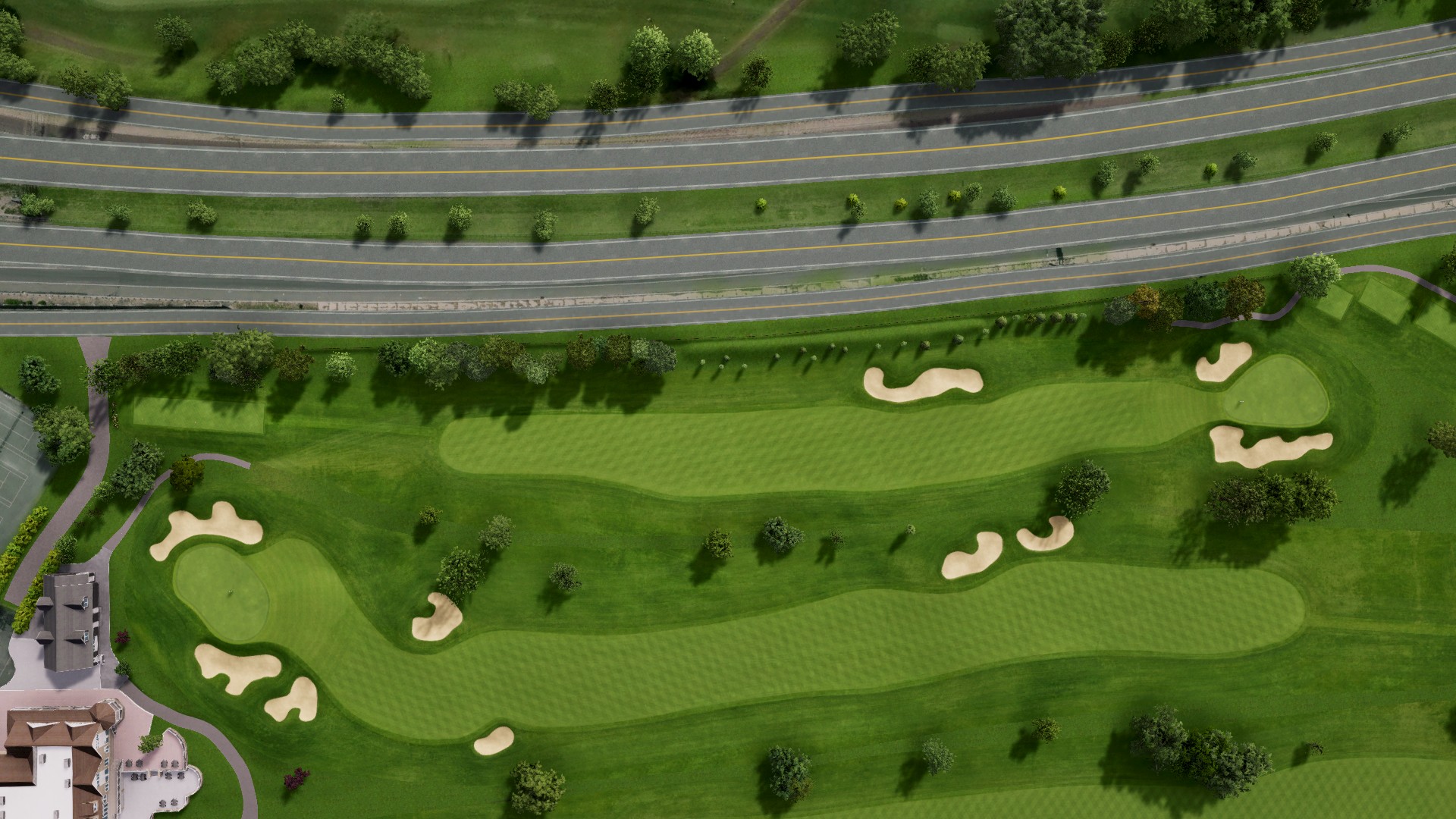 Hole 10 at Canoe Brook Country Club
