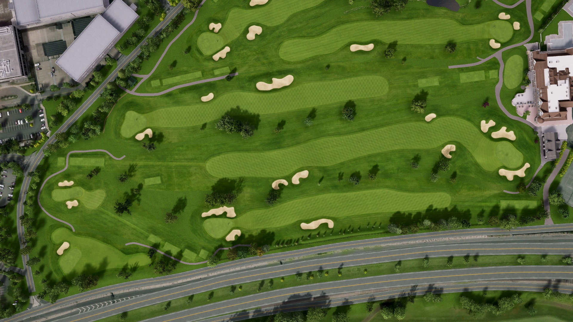 Hole 12 at Canoe Brook Country Club