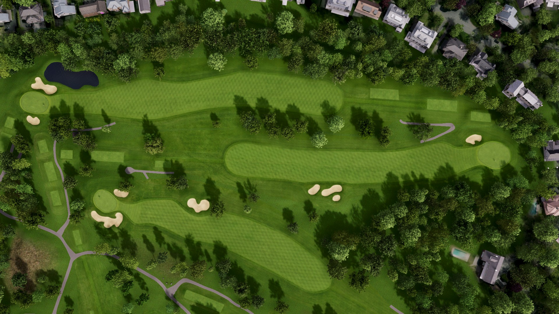 Hole 16 at Canoe Brook Country Club