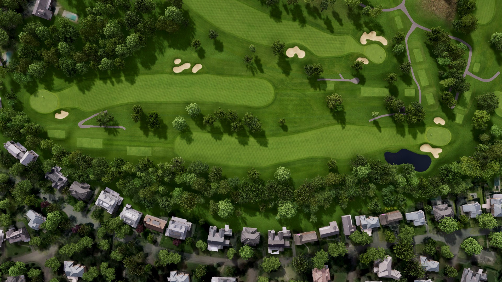 Hole 17 at Canoe Brook Country Club
