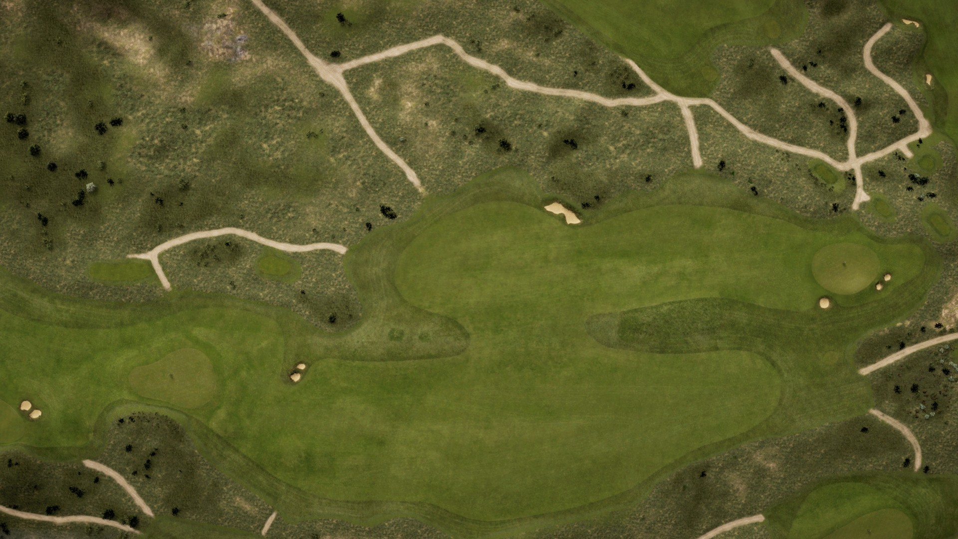Hole 5 at Cape Wickham Links