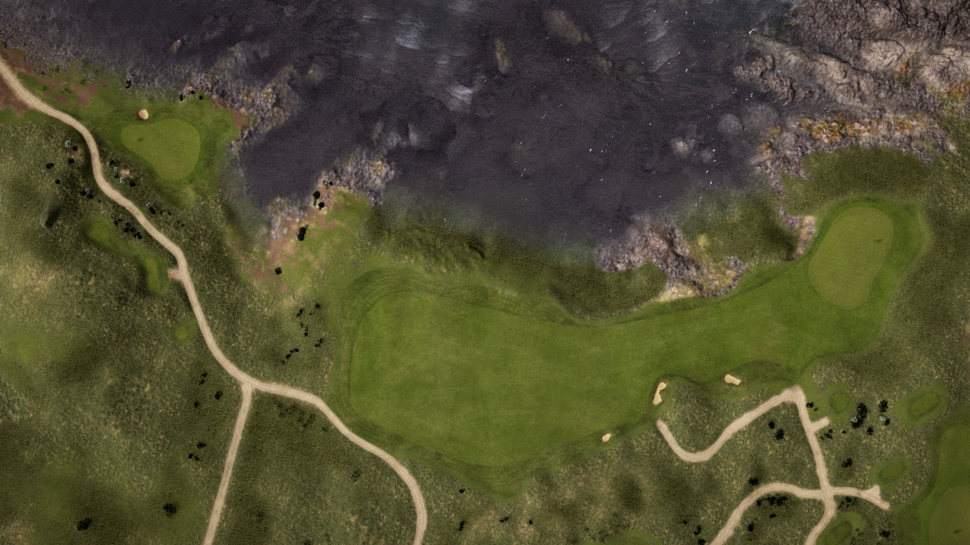 Hole 12 at Cape Wickham Links