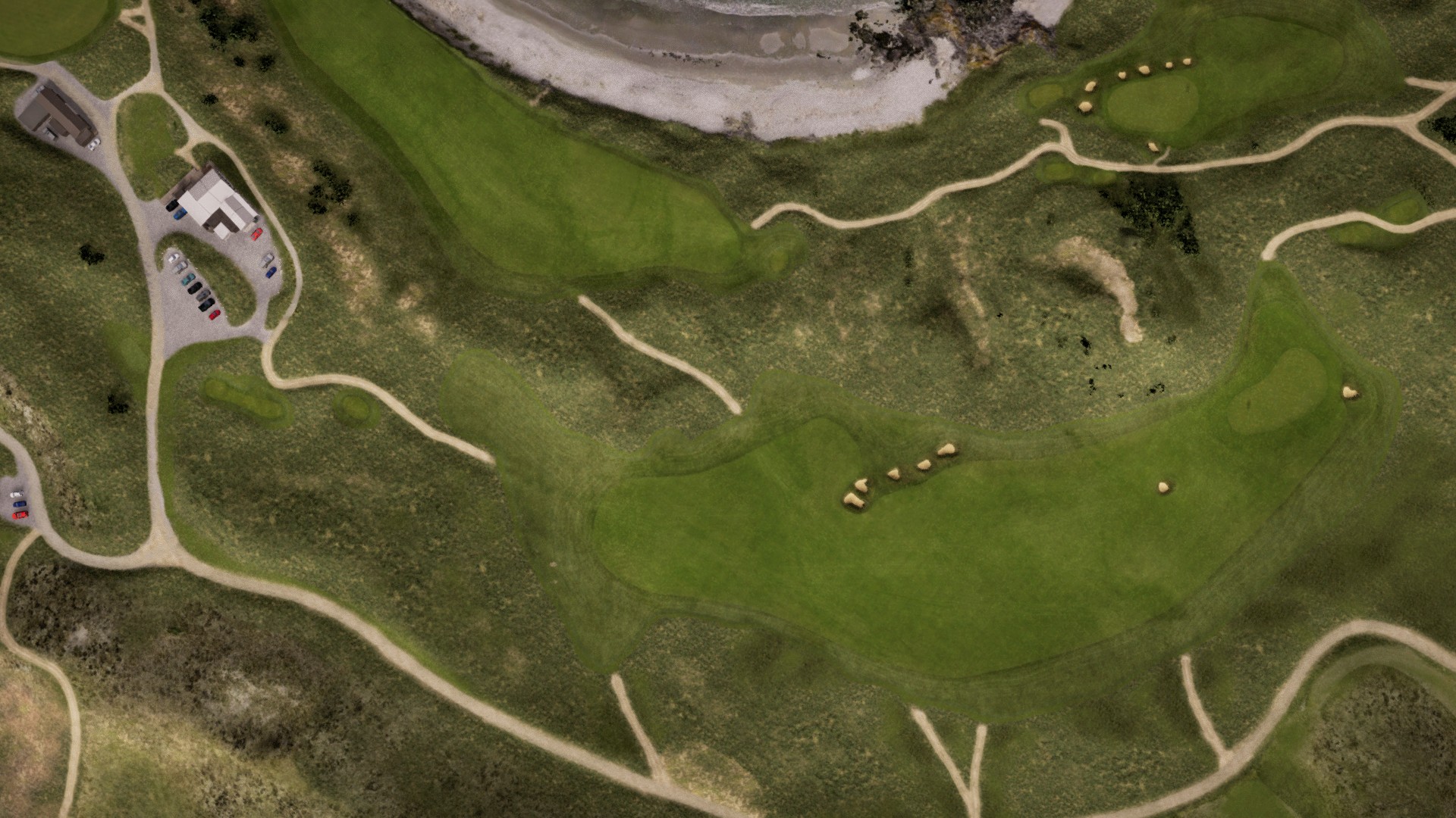 Hole 14 at Cape Wickham Links