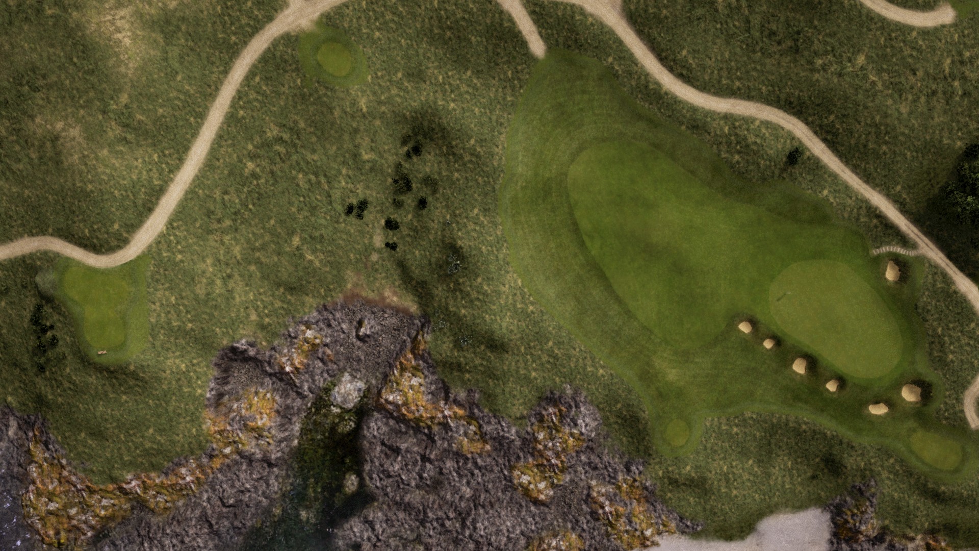Hole 17 at Cape Wickham Links