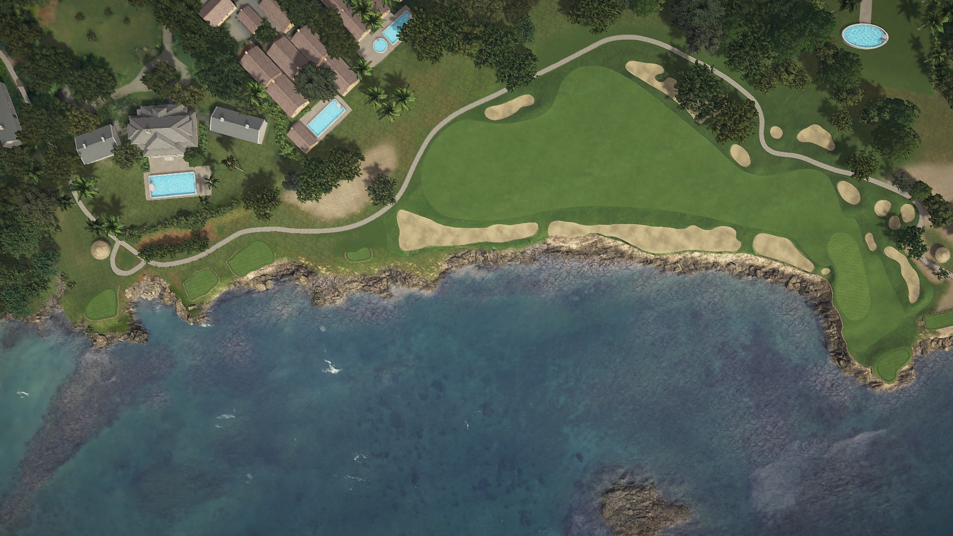 Hole 15 at Casa De Campo 'Teeth of the Dog'
