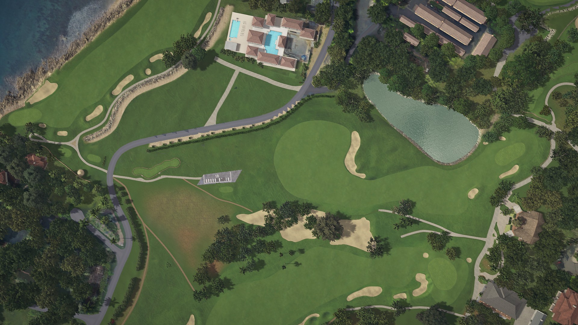 Hole 18 at Casa De Campo 'Teeth of the Dog'