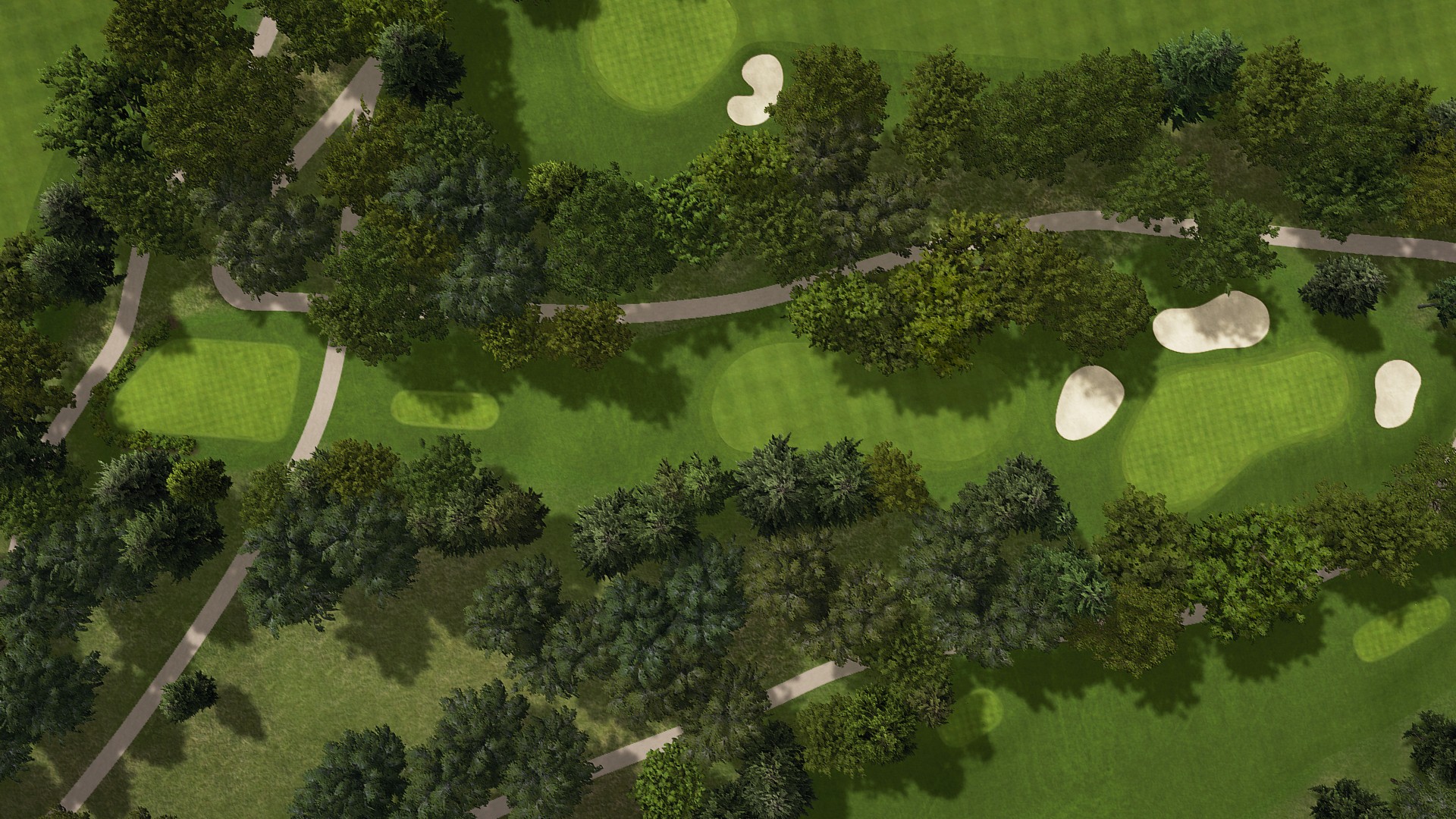 Hole 3 at Club de Golf Chapultepec