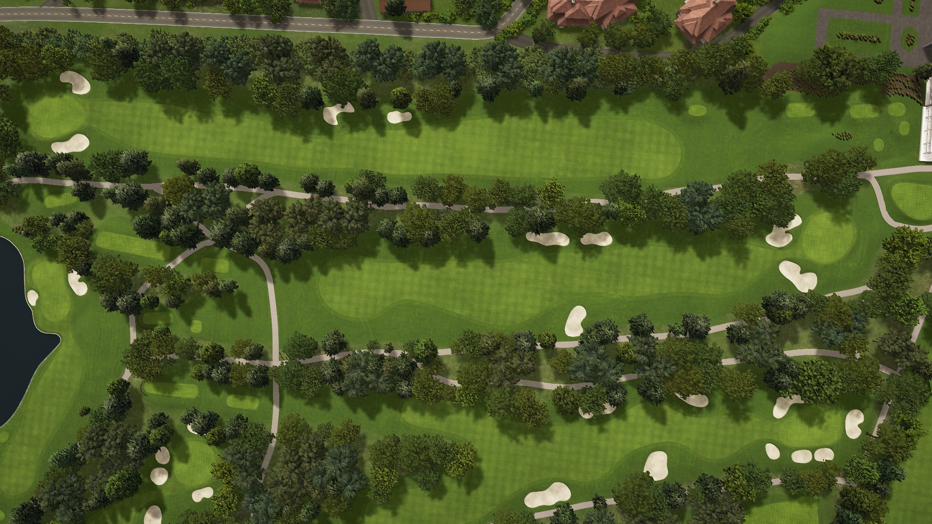 Hole 18 at Club de Golf Chapultepec