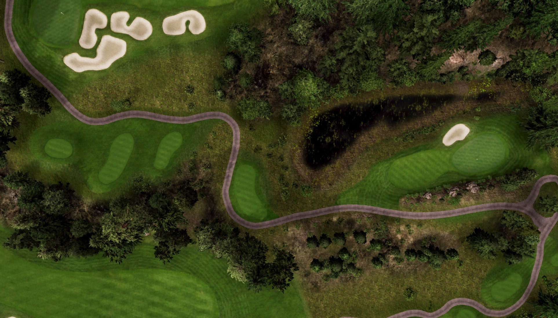 Hole 8 at Fairmont Chateau Whistler Resort