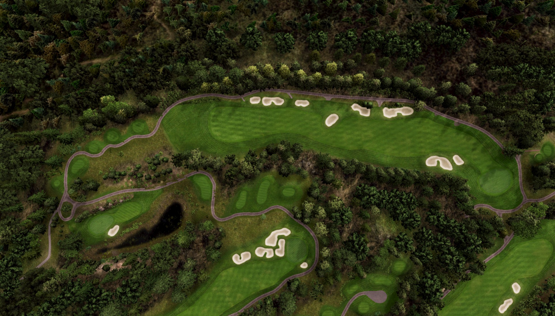 Hole 9 at Fairmont Chateau Whistler Resort