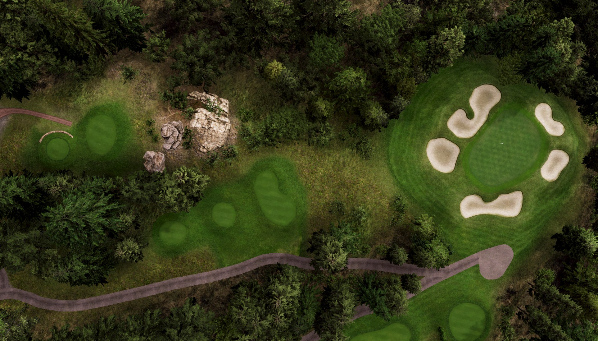 Hole 10 at Fairmont Chateau Whistler Resort