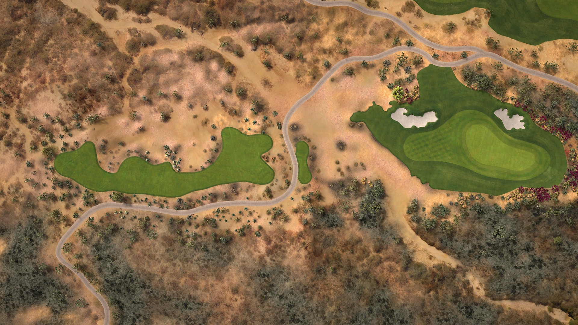 Hole 9 at Chileno Bay