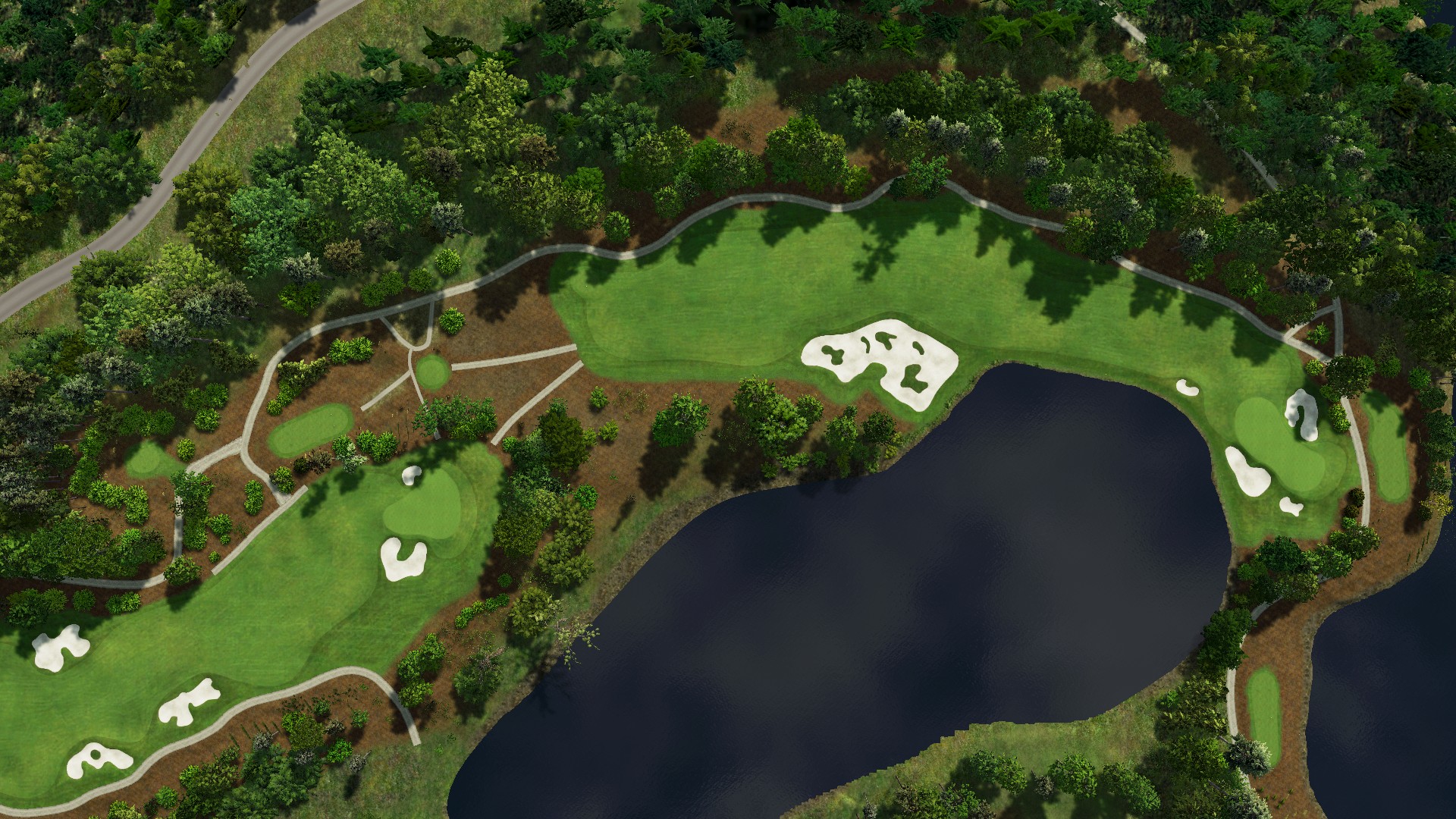Hole 2 at The Concession Golf Club