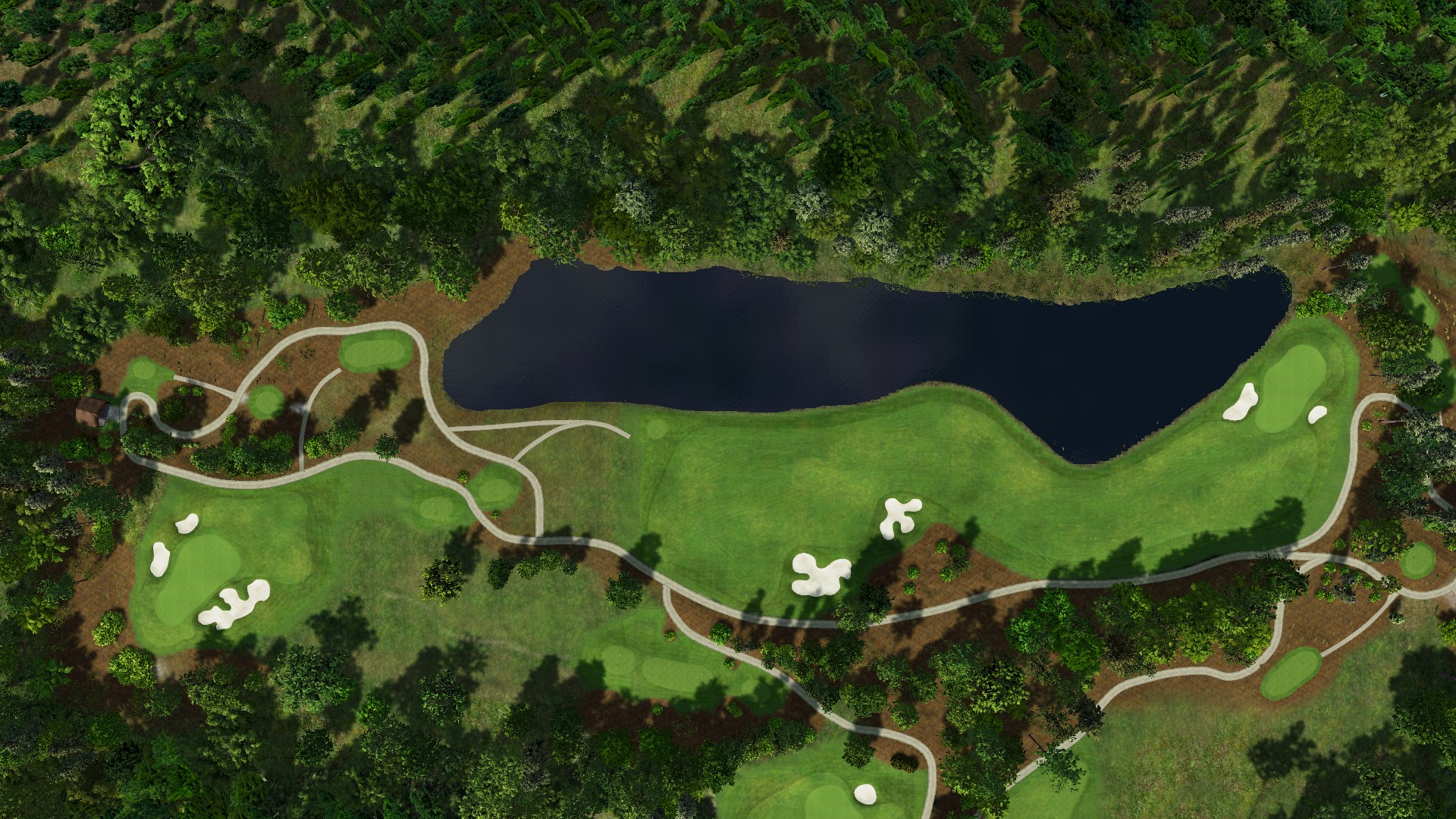 Hole 5 at The Concession Golf Club