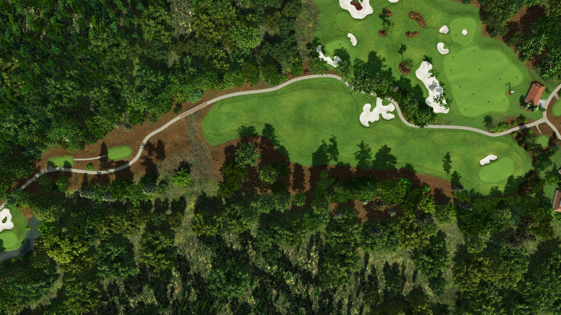 Hole 9 at The Concession Golf Club
