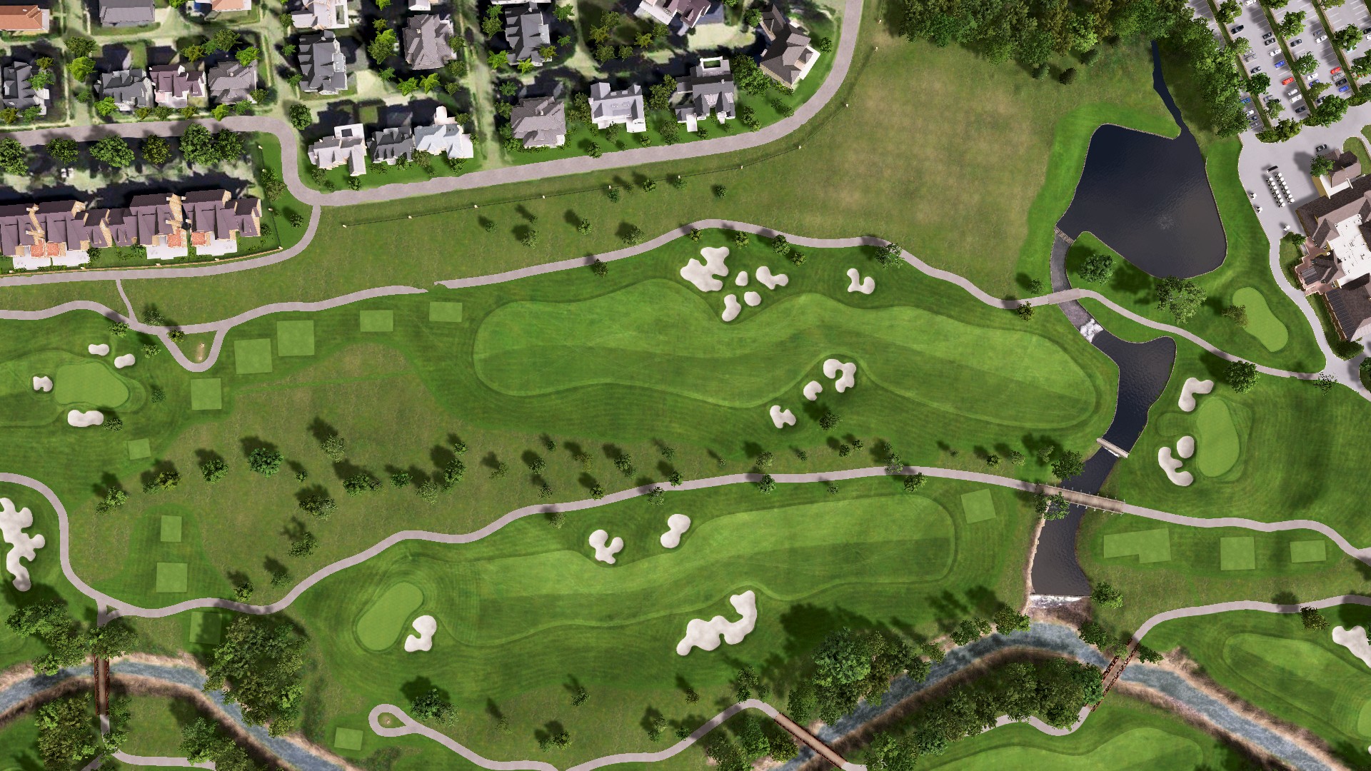 Hole 18 at Craig Ranch