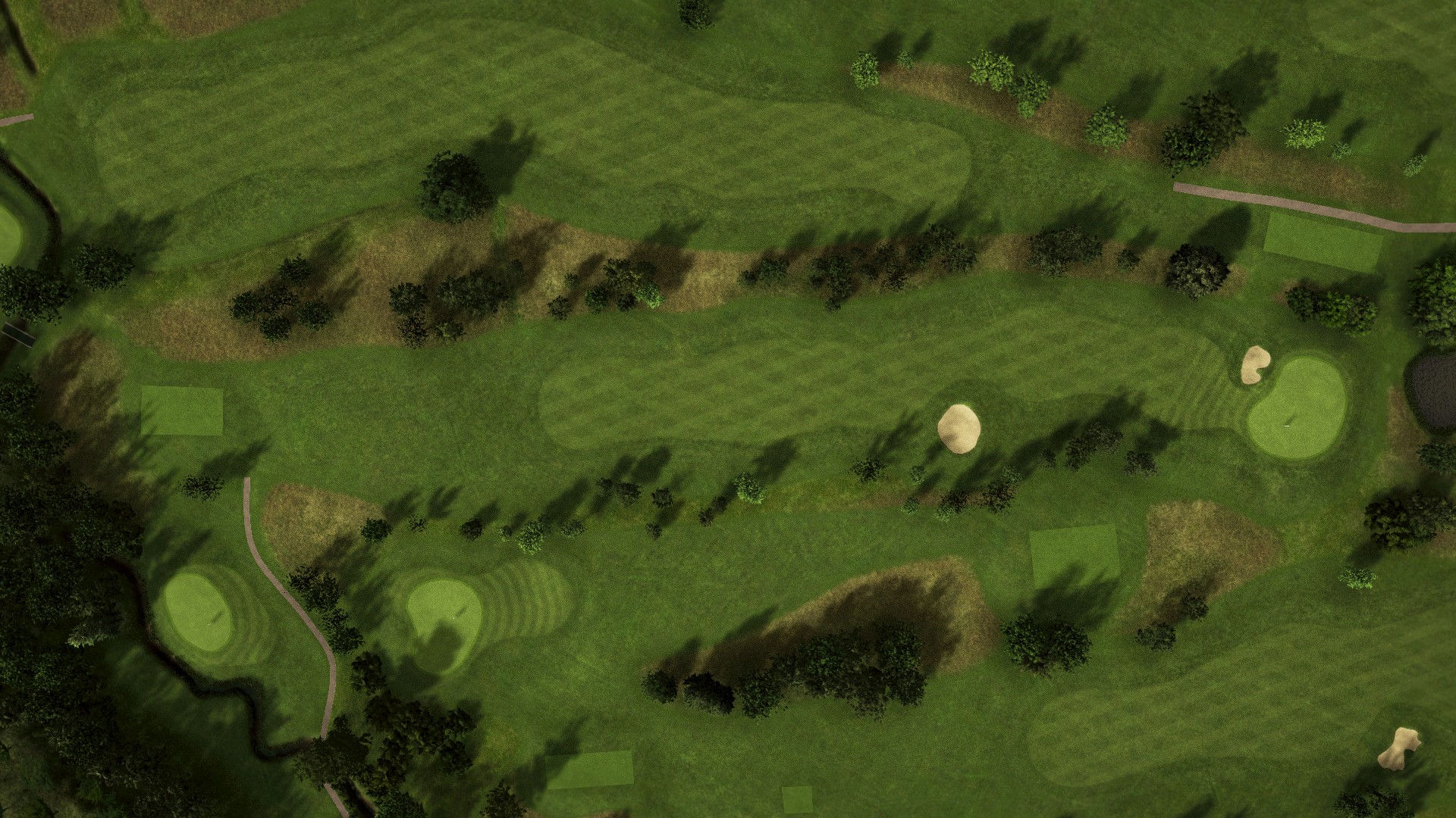 Hole 7 at The Valley Course at Crane Valley Golf Club