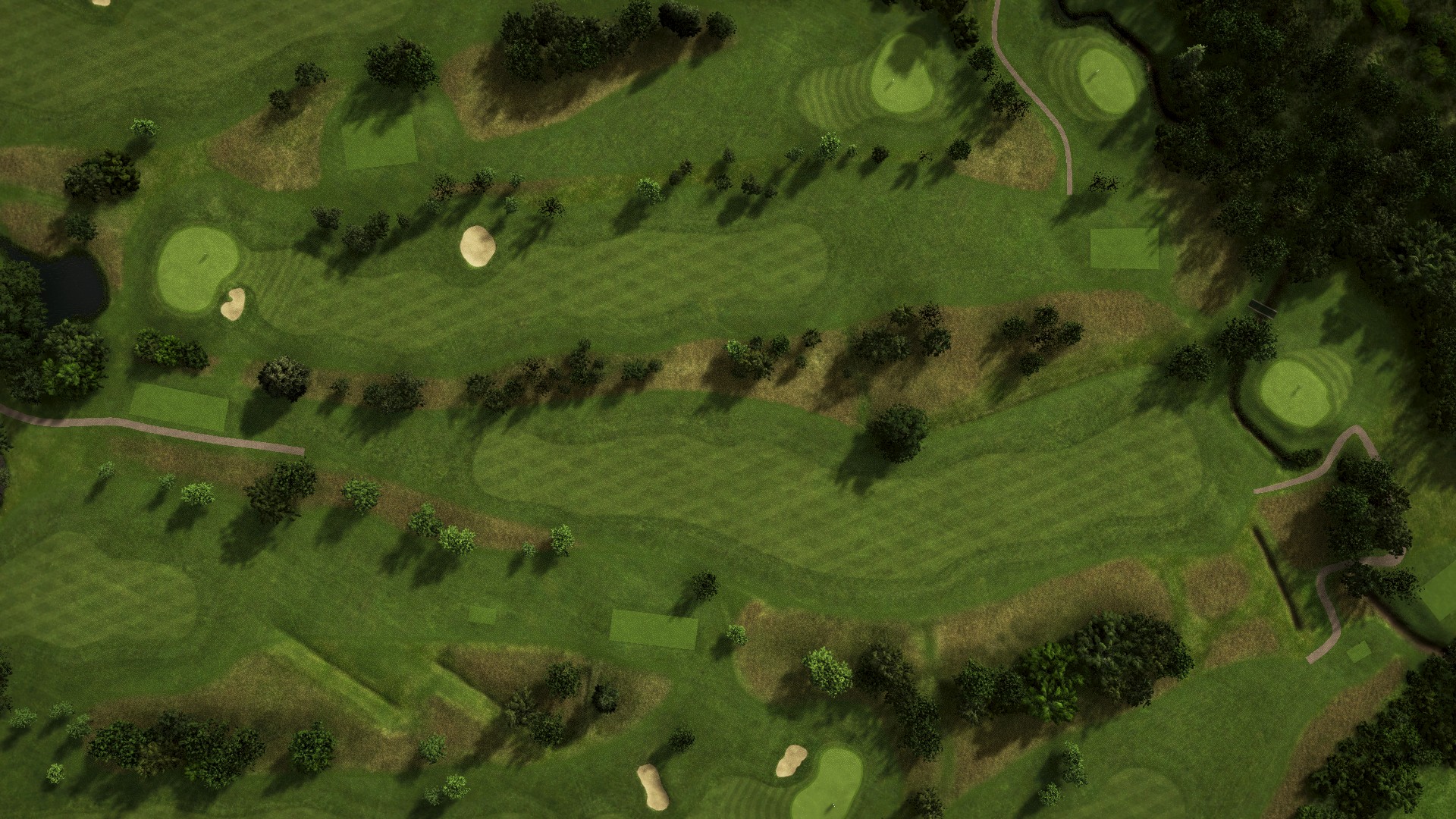 Hole 11 at The Valley Course at Crane Valley Golf Club