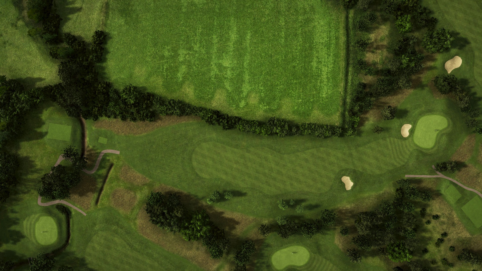 Hole 12 at The Valley Course at Crane Valley Golf Club